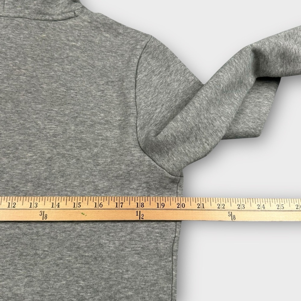 PUMA Essentials No 1 Logo Hoodie Mens S Gray Pullover Athletic Streetwear Sporty - Picture 10 of 13
